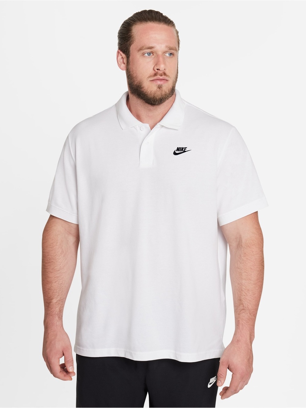 Nike Sportswear Men's Matchup Jersey Polo Shirt White 909746-410 Size XL